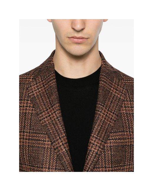 Tagliatore Brown Jackets for men