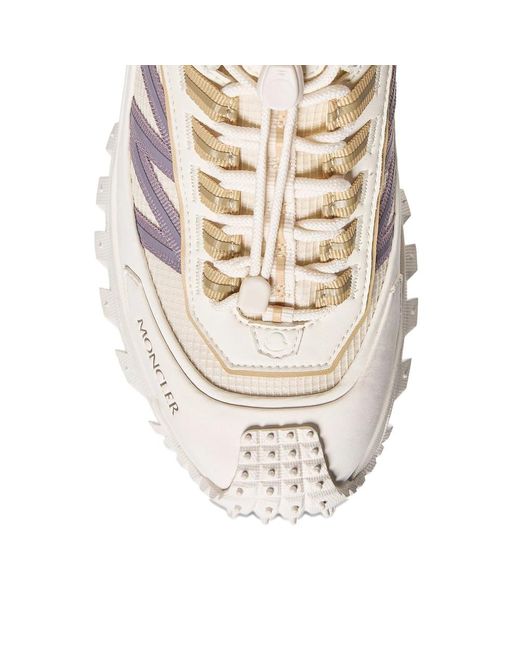 Moncler Natural Logo Detail Trainers
