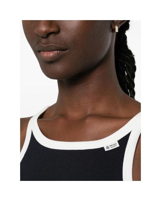Prada Blue Tops