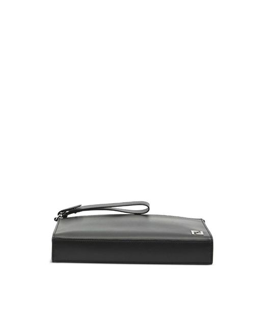 Fendi Black Clutch Bags for men