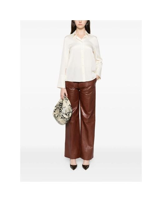 Max Mara White Neutrals Tops