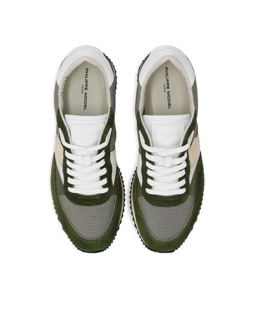 Philippe Model Green Sneaker for men