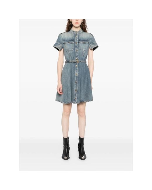 McQueen Blue Dresses