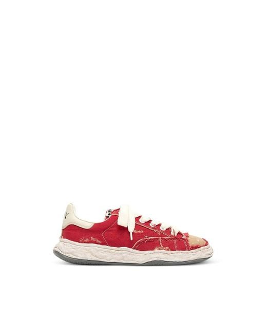 Maison Mihara Yasuhiro Red Sneakers for men