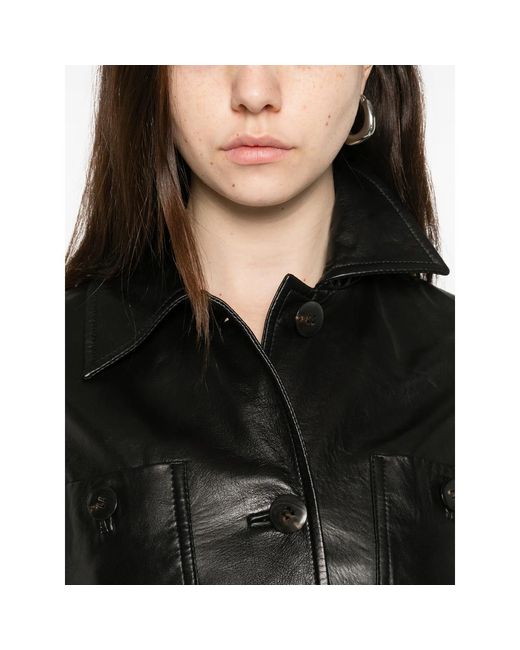 Max Mara Black Belted Coat