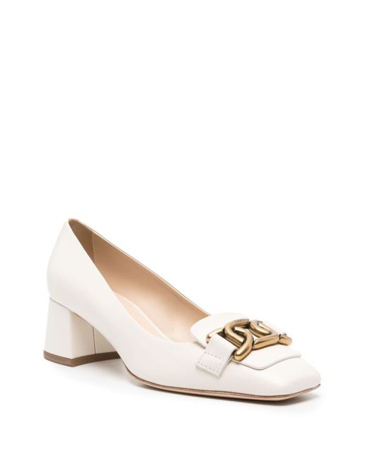 Tod's Natural Kate 50Mm Leather Pumps