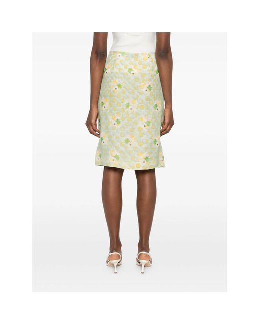 Fendi Yellow Skirts