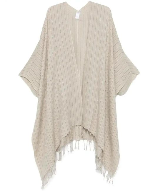Brunello Cucinelli White Linen Cape