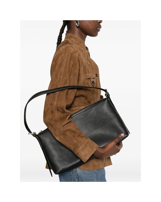 Atp Atelier Black Shoulder Bags
