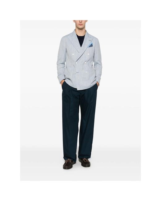 Tagliatore Blue Jacket for men