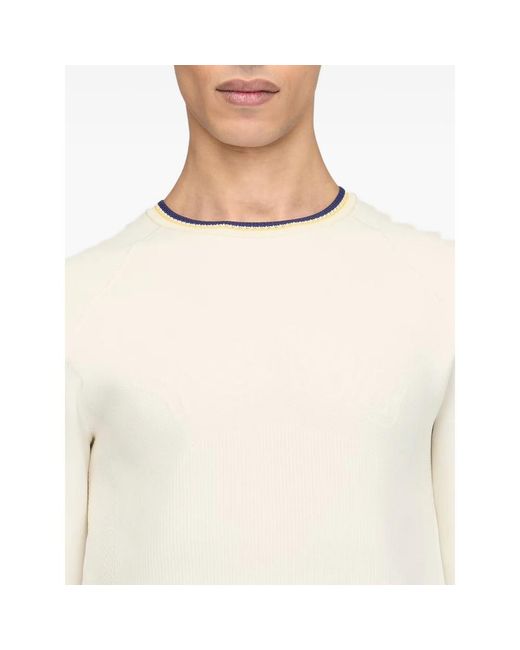 Y-3 X Wales Bonner White X Wales Bonner Raglan-Sleeve Sweater for men