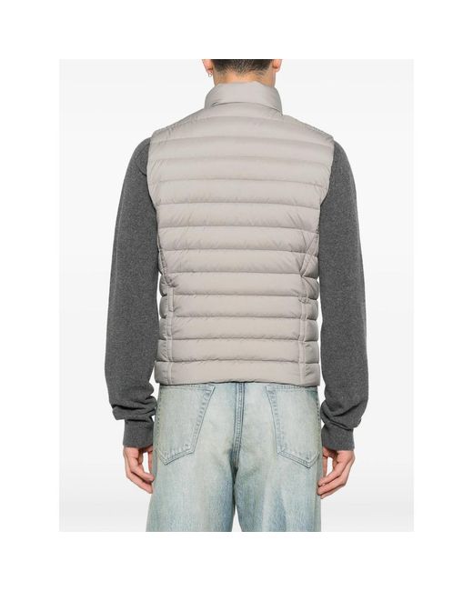 Moorer Gray Calaf-S3 Gilet for men
