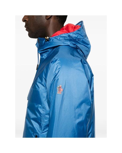 Moncler Blue Jackets for men