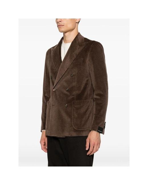 Tagliatore Brown Jackets for men
