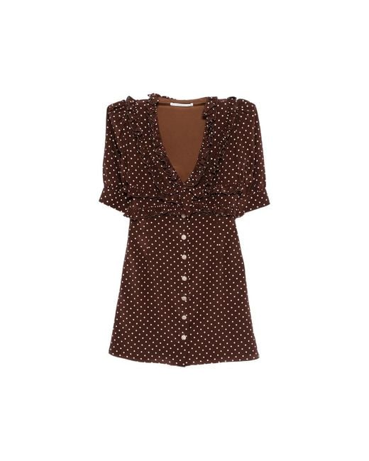 Alessandra Rich Brown Dresses