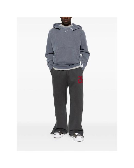 Fear Of God Gray Logo-Print Tearaway Trousers for men