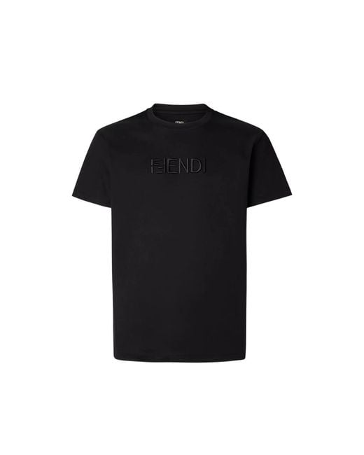 Fendi Black T-Shirts & Vests for men
