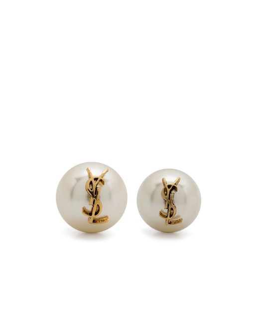 Saint Laurent Metallic Earrings