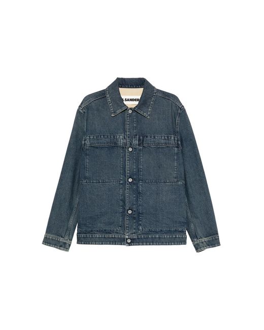 Jil Sander Blue Jackets for men