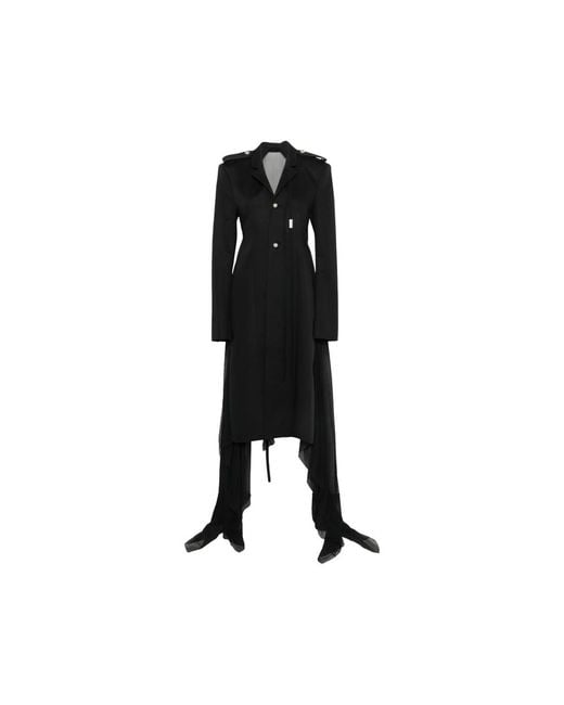 Ann Demeulemeester Black Coats