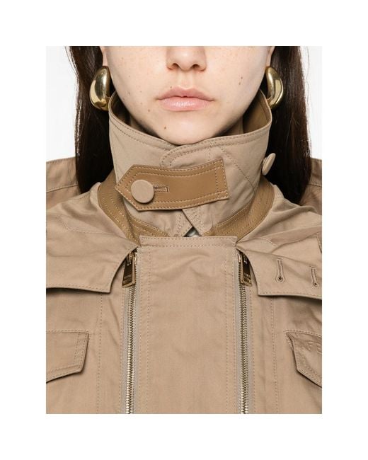 Fendi Natural Neutrals Jackets