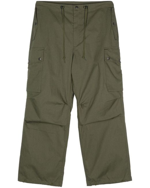 Needles Green Field Cargo Trousers for men