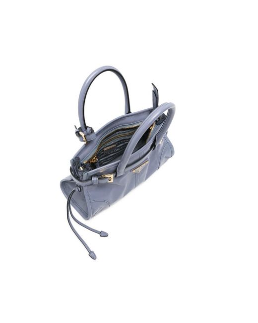 Prada Blue Tote Bags