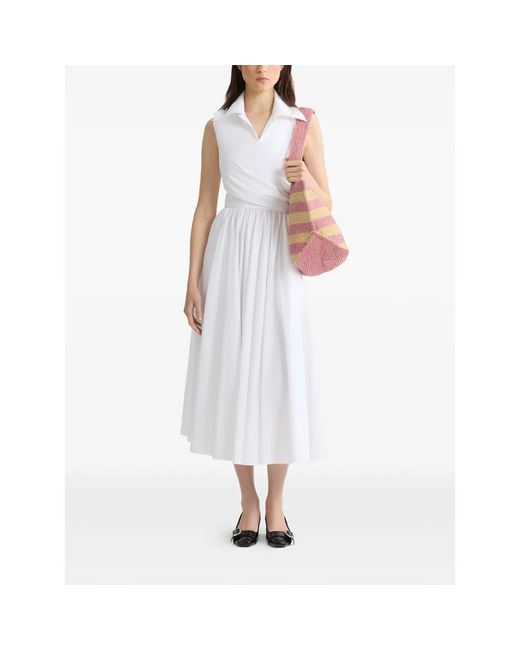 Patou White Dress, Cotton