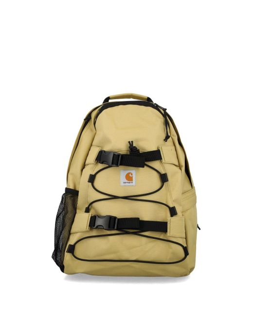 Carhartt Kickflip Logo-Appliqué Backpack in Yellow | Lyst