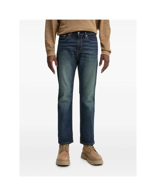 Levi's Blue 527 Five-Pockets Jeans for men