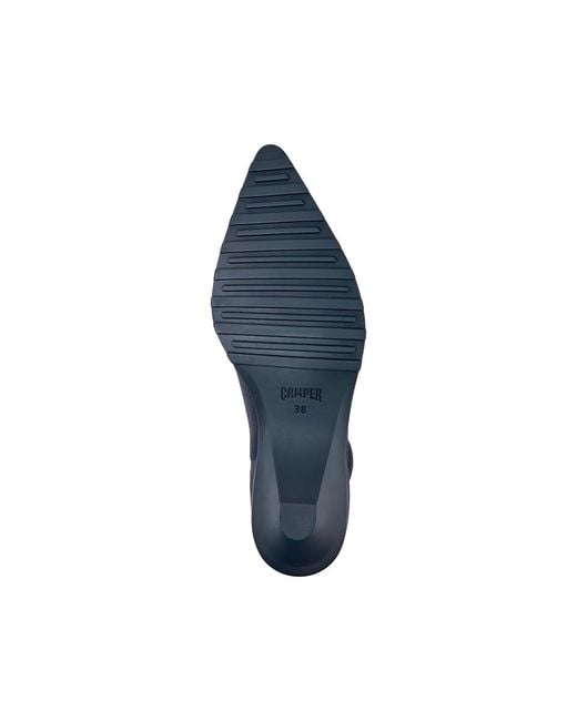 Camper x Issey Miyake Blue Anna Pointed-Toe Ankle Boots
