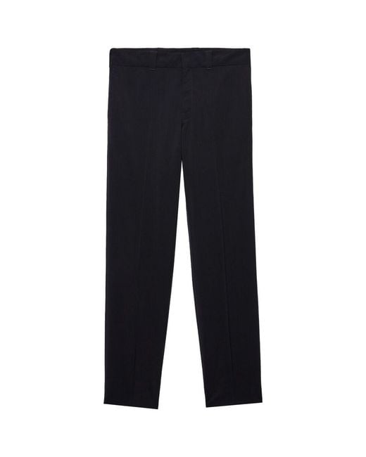Prada Blue Straight Trousers for men