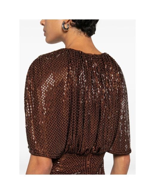 Self-Portrait Brown Tops