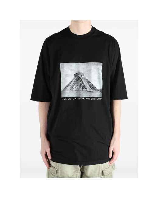 Rick Owens Black T-Shirts for men