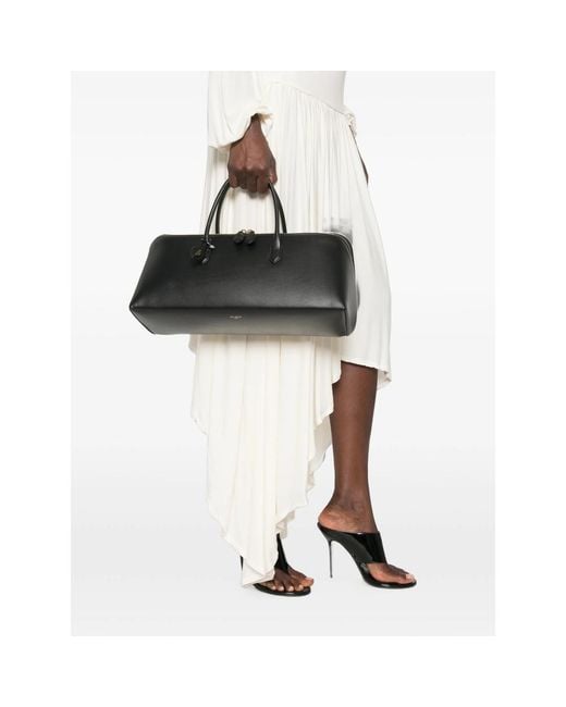 Alaïa Black Medium Delta Tote Bag