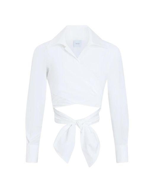Patou White Blouse Cotton