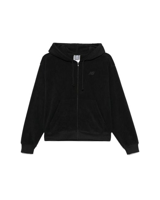New Balance Black Polyester Jackets