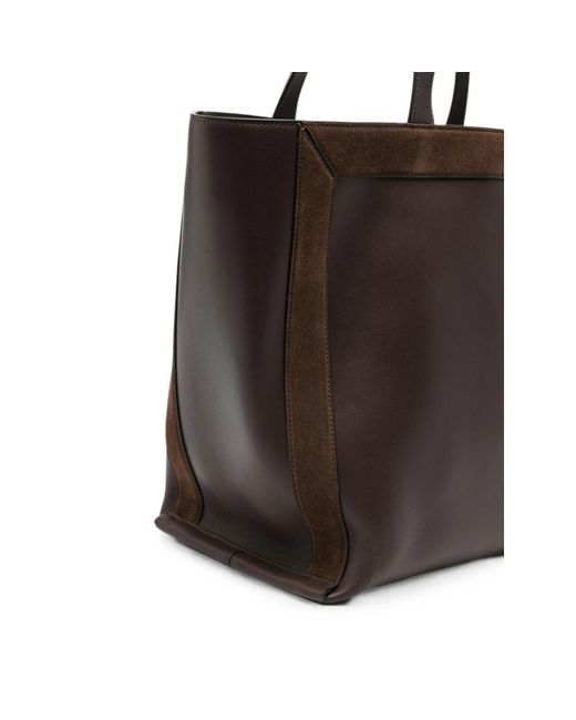Wandler Brown Medium Ida Tote Bag