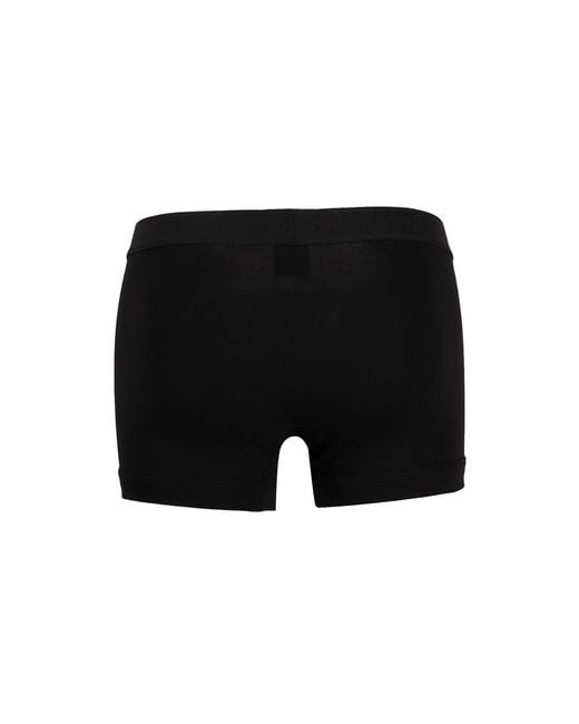 Tom Ford Black 2-Pack Boxer With Logo for men