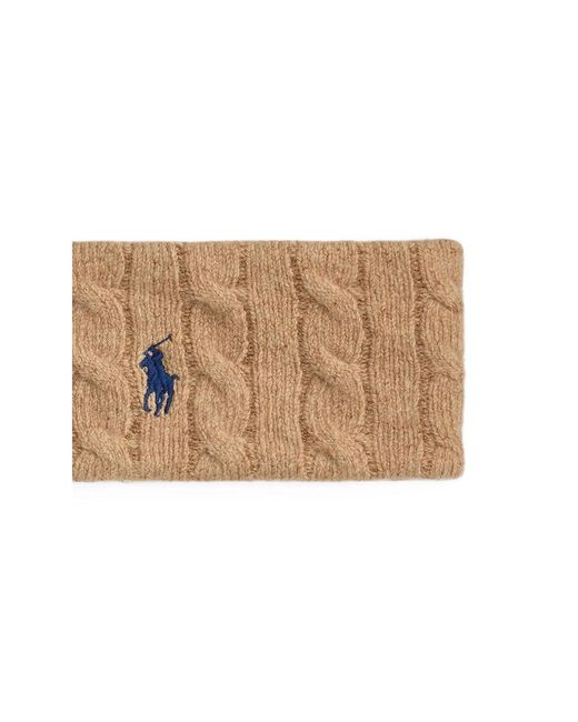 Ralph Lauren Natural Cable-Knit Head Band