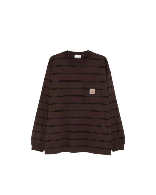 Carhartt Brown T-Shirts And Vests for men