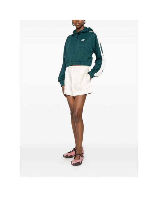 New Balance Green Hooded Sweatshirt