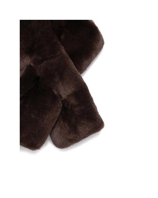 Yves Salomon Black Scarves
