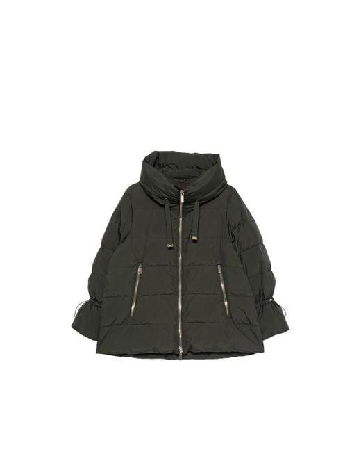 Moorer Gray Gadia Puffer Jacket