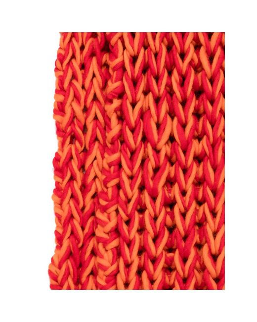 Séfr Red Wool Scarf