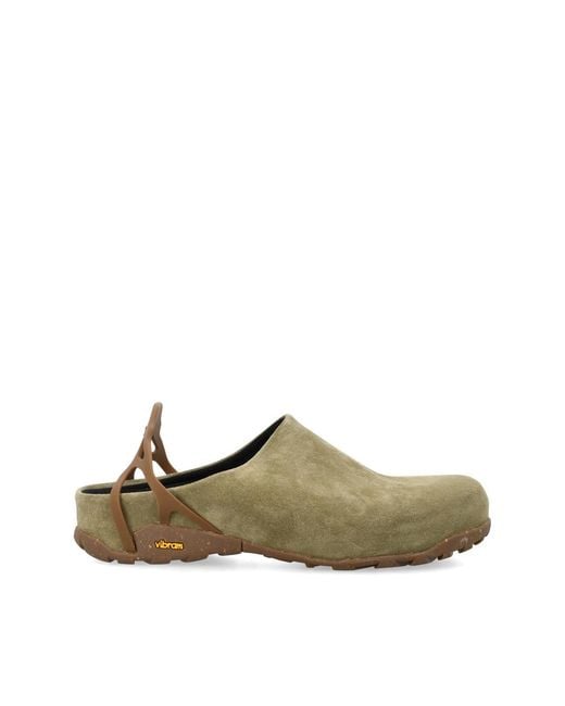 Roa Green Fedaia Suede Loafers for men