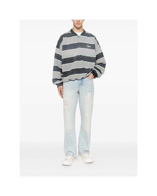 Represent Gray Sweater Mlm101218-014 for men