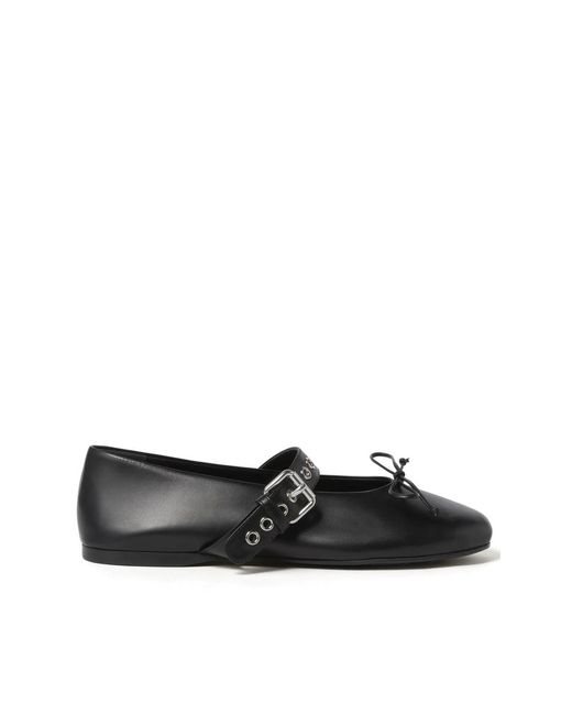 Miu Miu Black Ballet Flats