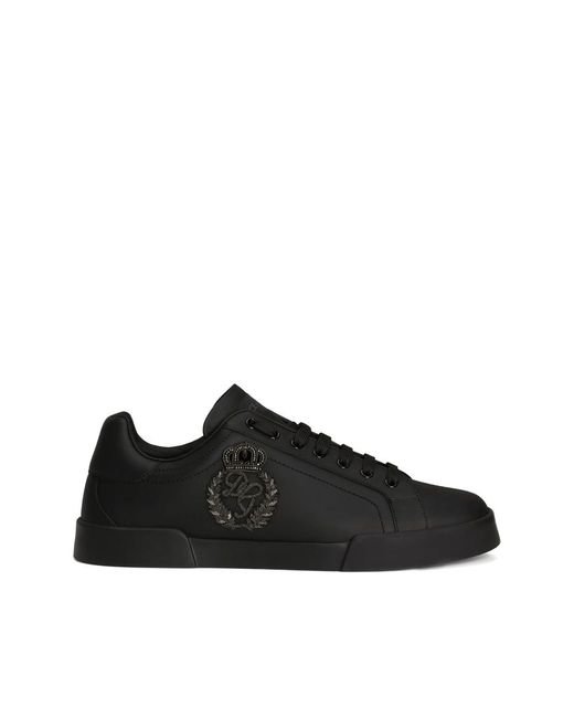 Dolce & Gabbana Black Sneakers for men