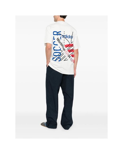 Adidas White T-Shirt for men